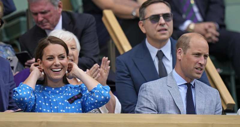 Kate Middleton confirma su pasión por los lunares en Wimbledon
