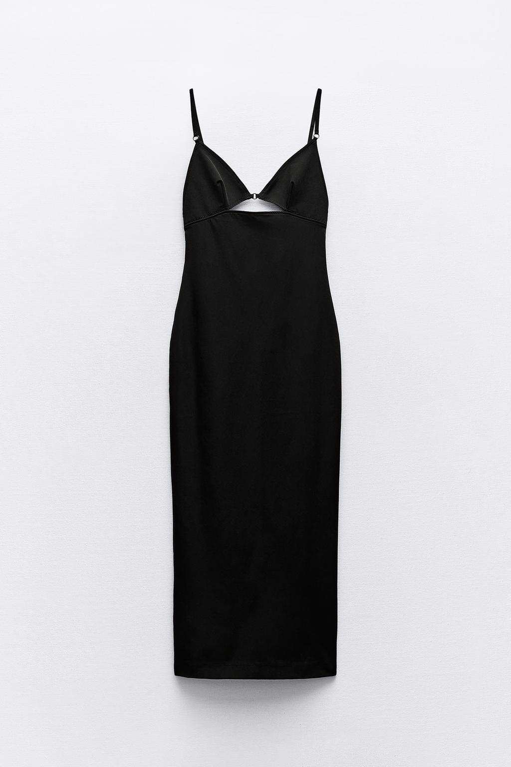 Vestido ela´stico cut out de Zara 12,99 euros