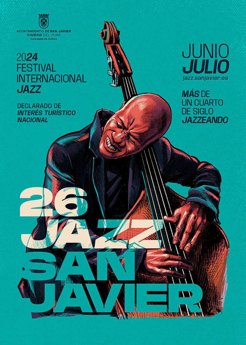 Cartel del Festival de Jazz de San Javier