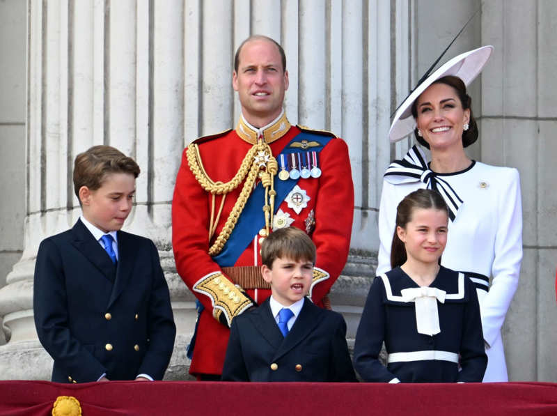 La familia real británica 