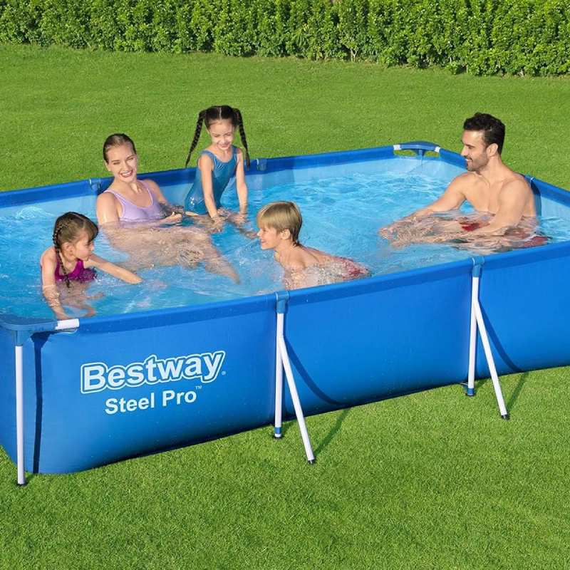 Piscina tubular rectangular Bestway (300 x 201 x 66 cm)