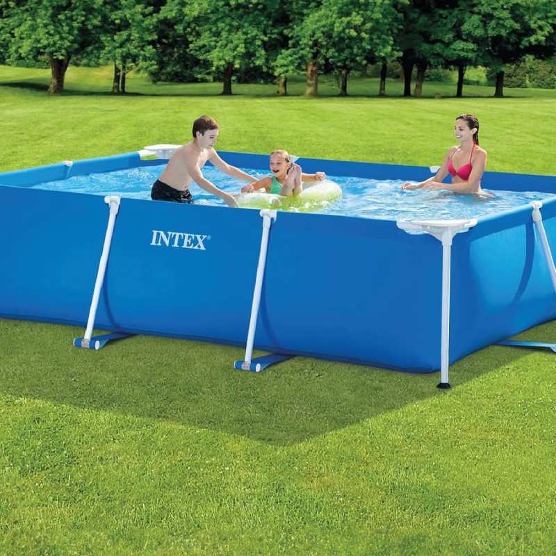 Piscina tubular rectangular Intex (300 x 200 x 75 cm)