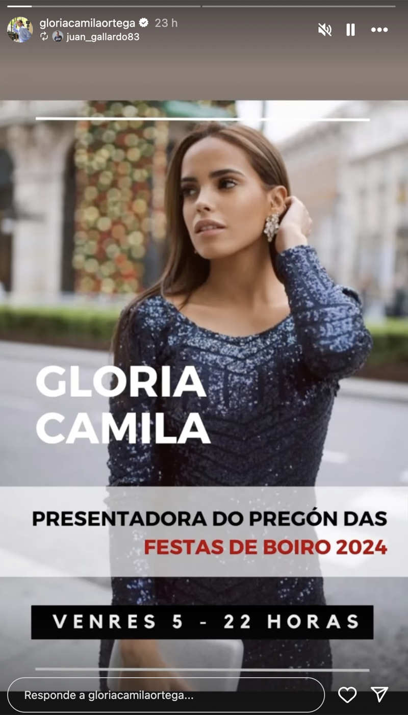 Storie de Gloria Camila Ortega