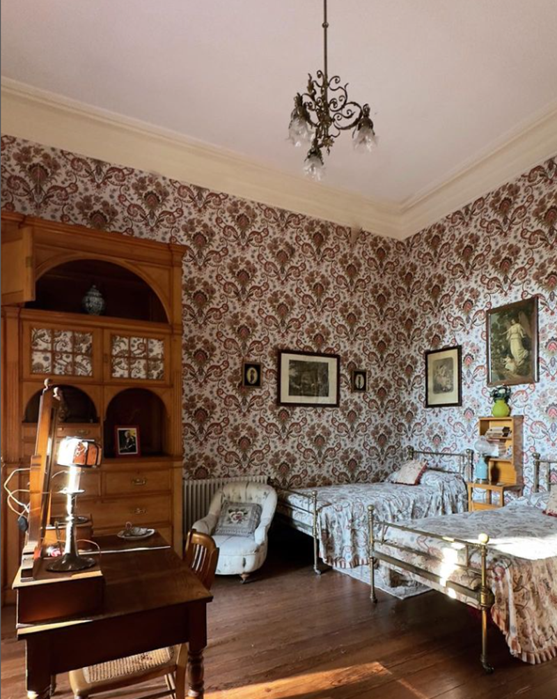 Interior del Palacio Arbaizenea de San Sebastián. 