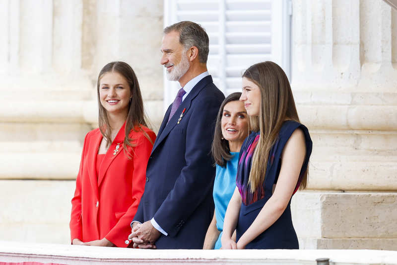 La princesa Leonor y la infanta Sofía