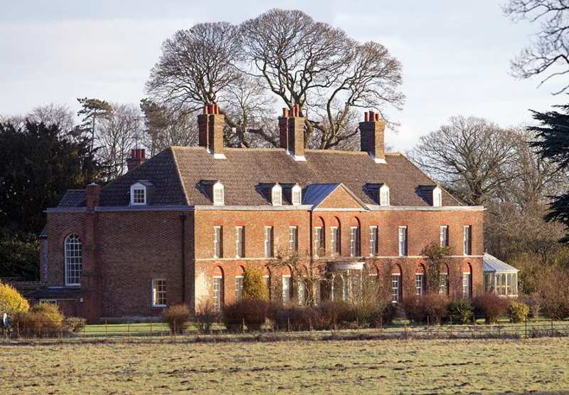 Anmer Hall, la residencia de verano de los príncipes de Gales dónde se resguardan del calor veraniego