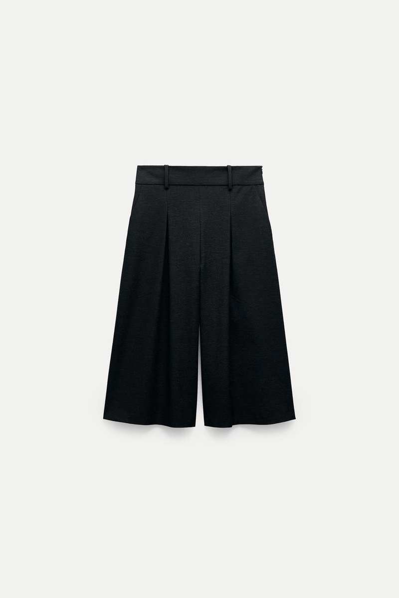 Bermuda culotte pinzas zw collection 17,99 euros 