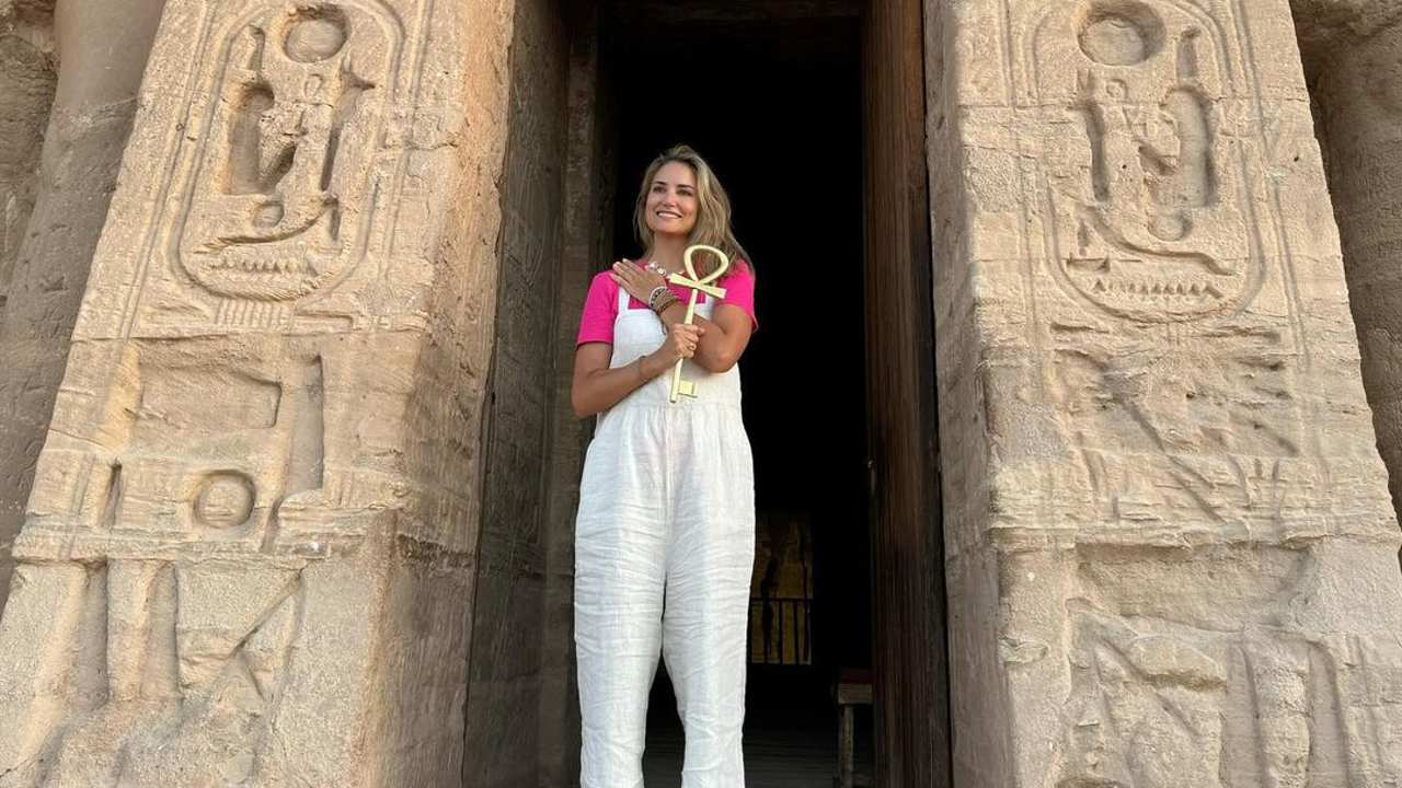 El álbum de fotos del espectacular viaje de Alba Carrillo a Egipto
