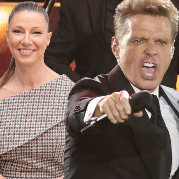 Anne Igartiburu, Luis Miguel y Paula Echevarría en un montaje