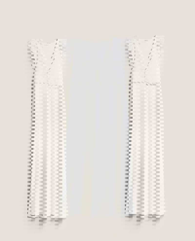 Camisón algodón bordado de Zara Home 29,99 euros