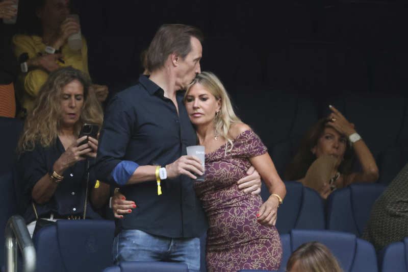 Patricia Cerezo y Kiko Gámez en el concierto de Luis Miguel
