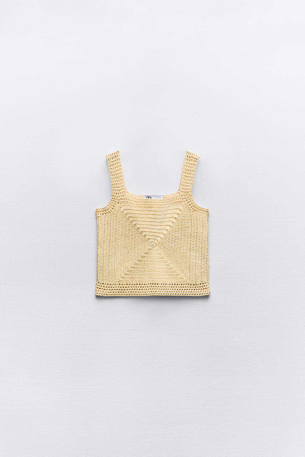 Top combinado punto de Zara 12,99 euros