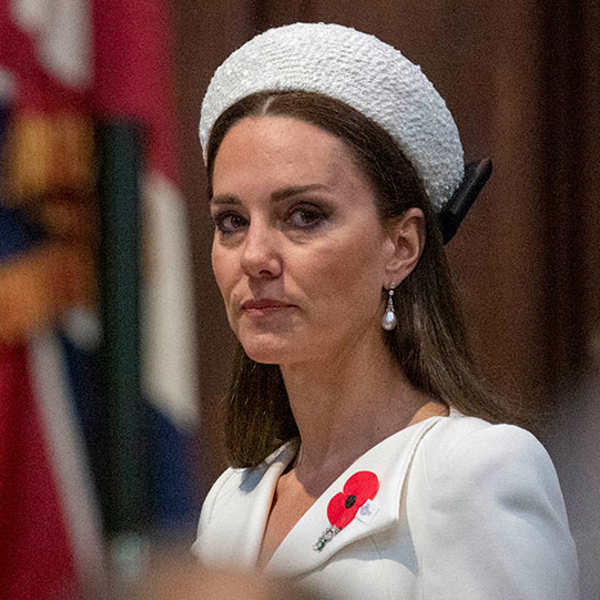 Kate Middleton y el príncipe Guillermo en una foto de archivo