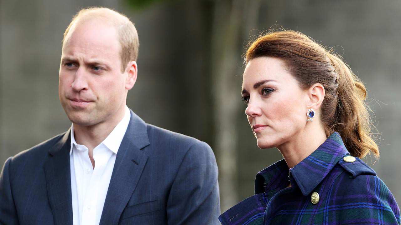 Kate Middleton y su esposo, en una foto de archivo.