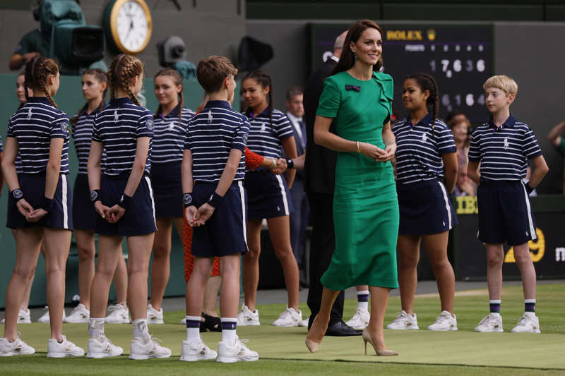 Kate Middleton ha inculcado su pasión por el tenis a sus propios hijos