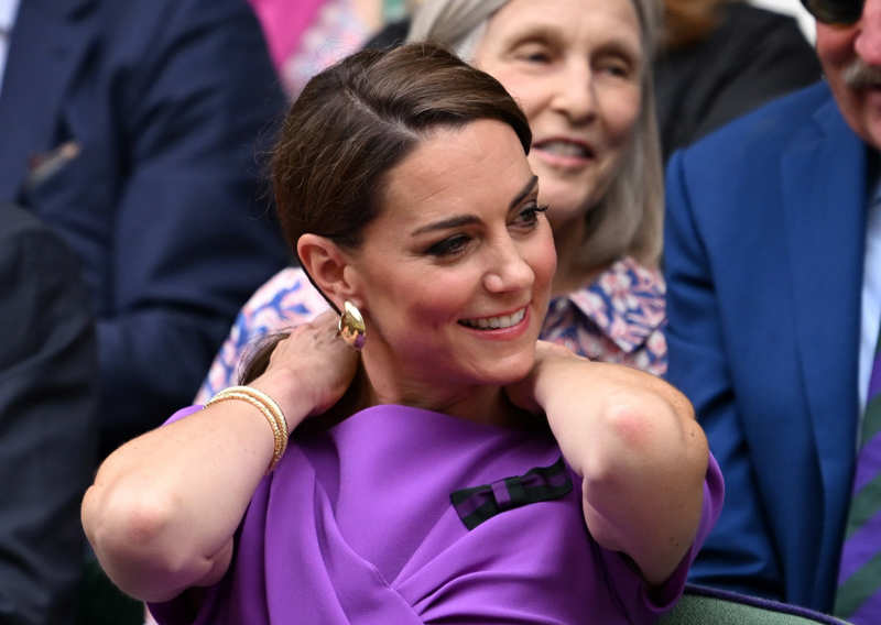 Kate Middleton reaparece en Wimbledon. 