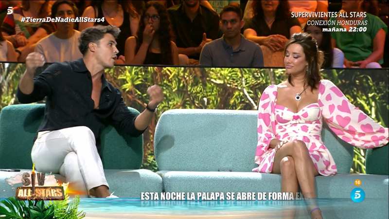 Duro enfrentamiento entre Kiko Jiménez y Adara Molinero en 'Supervivientes All Stars': "Límate los cuernos"