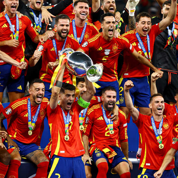 España celebración Eurocopa