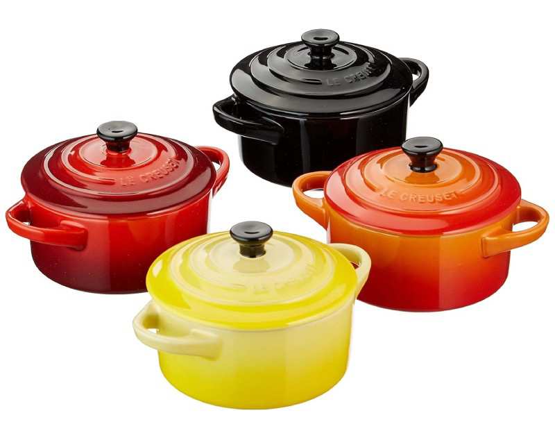 Le Creuset Set de 4 mini cocottes