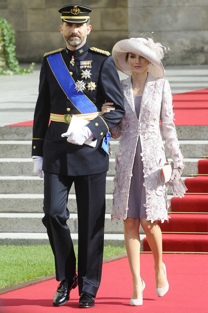 Felipe VI y la reina Letizia