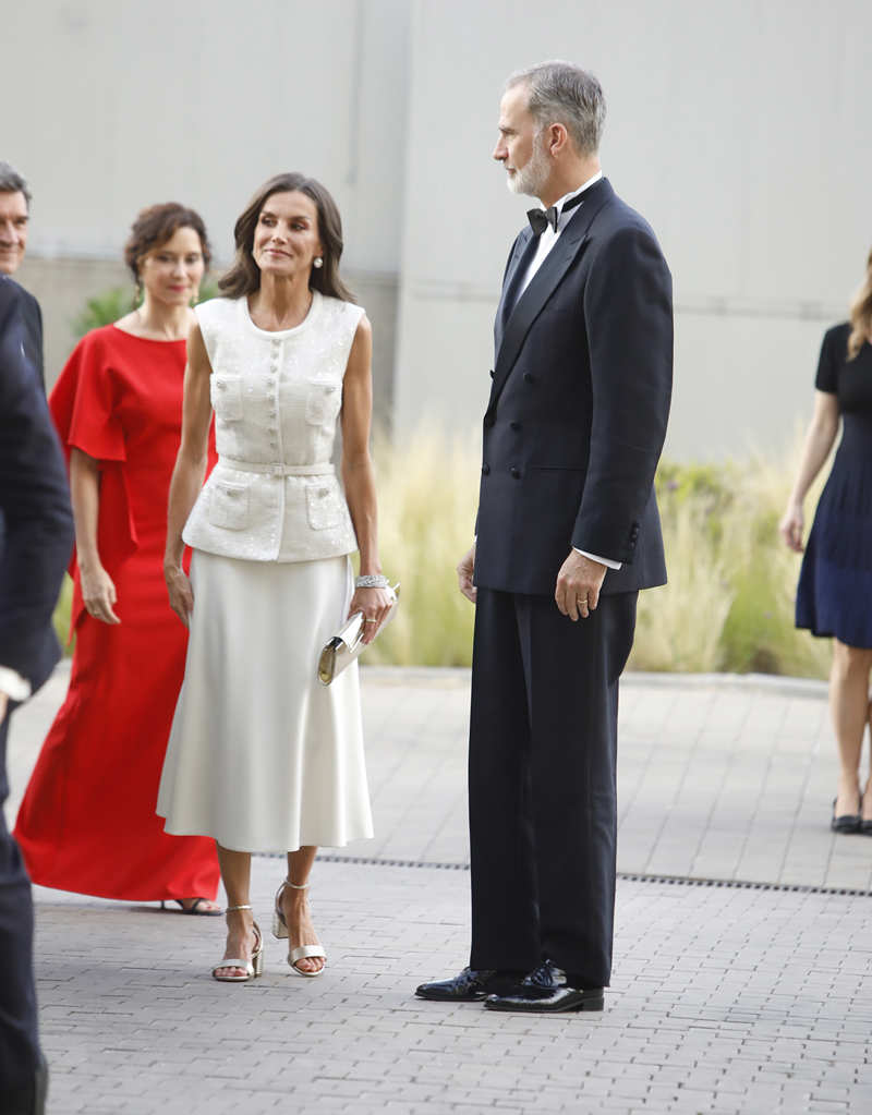 La Reina Letizia y Felipe VI en los Premios de Periodismo de ABC