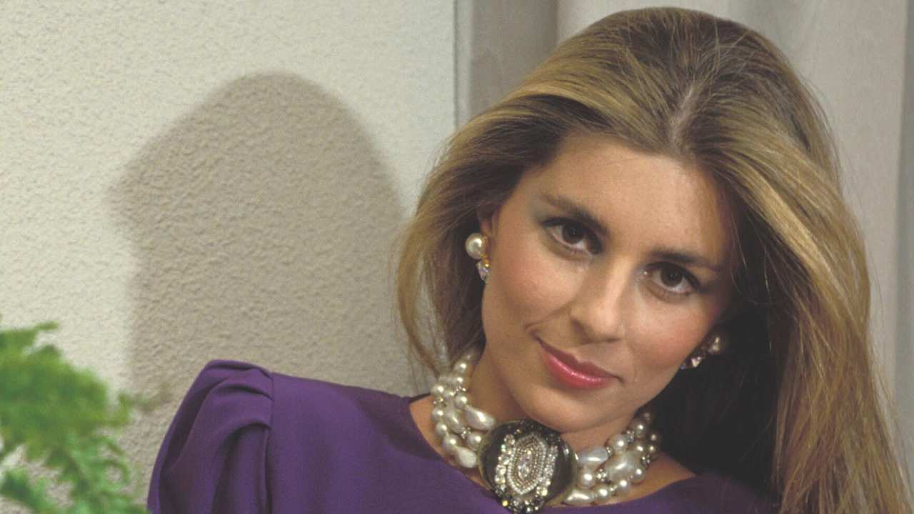 Marta Chávarri posa radiante en 1980