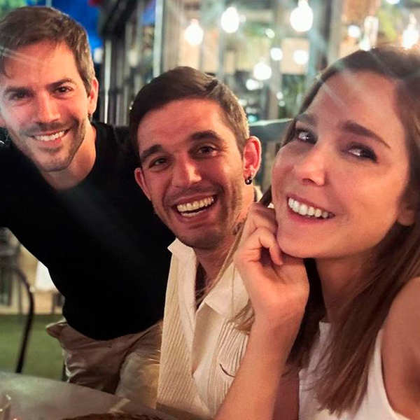 Natalia Sánchez se reencuentran con Víctor Elías.