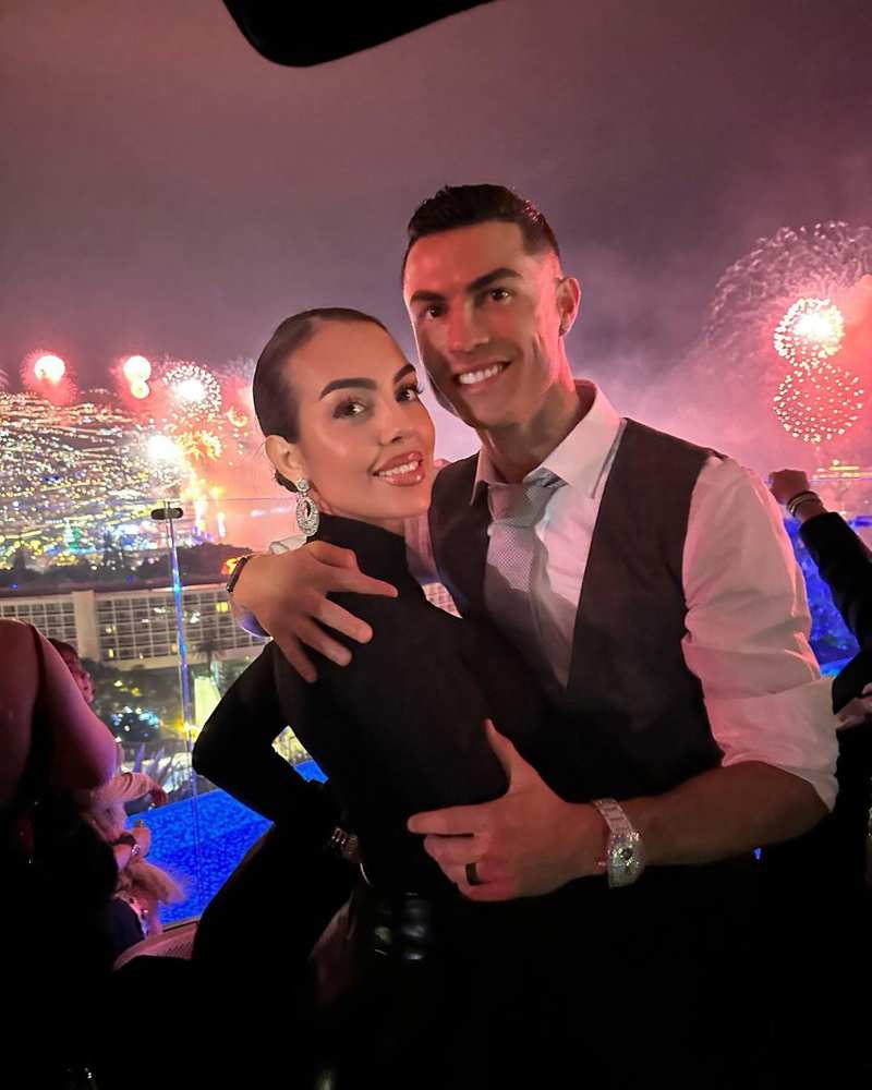 Georgina Rodríguez y Cristiano Ronaldo