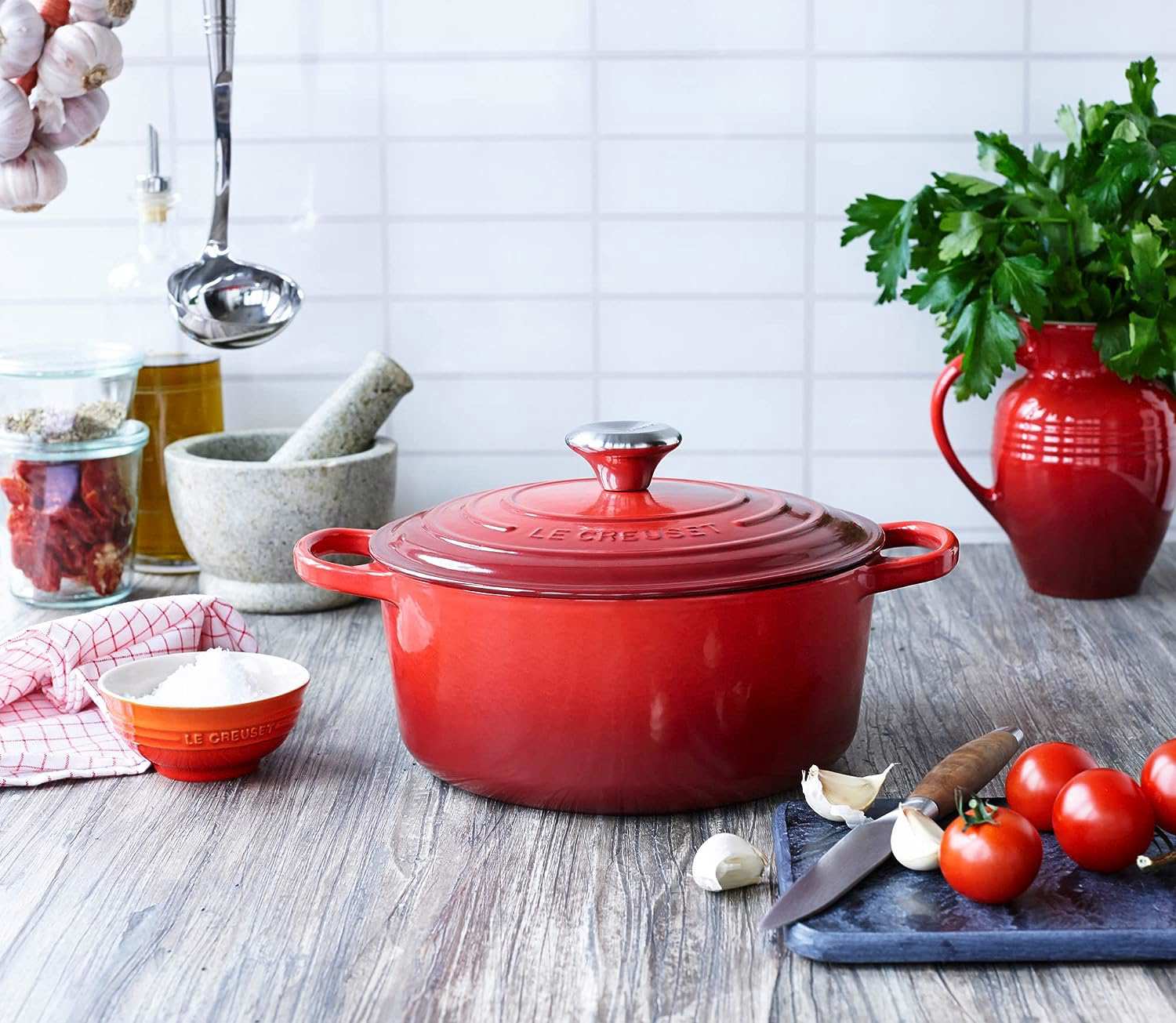 Le Creuset Cocotte redonda de hierro fundido