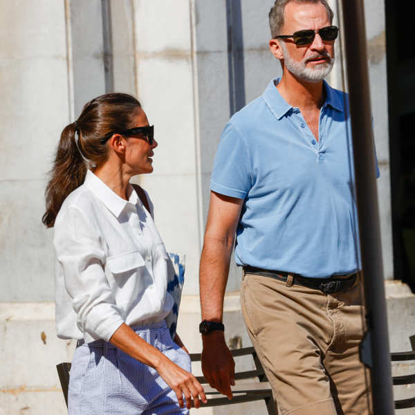 Los Reyes, Felipe y Letizia, en Palma de Mallorca.