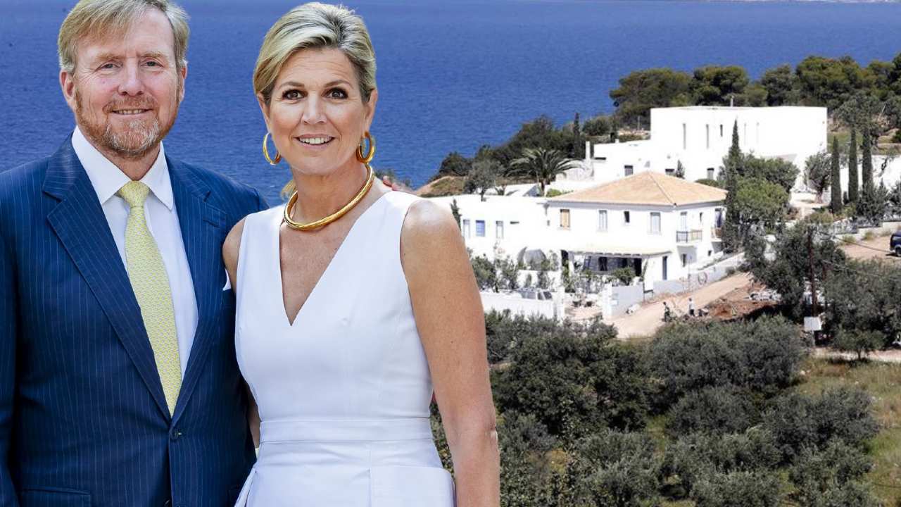 Así es la polémica villa griega donde pasan el verano Guillermo y Máxima de Holanda: vistas al mar Egeo y puerto privado