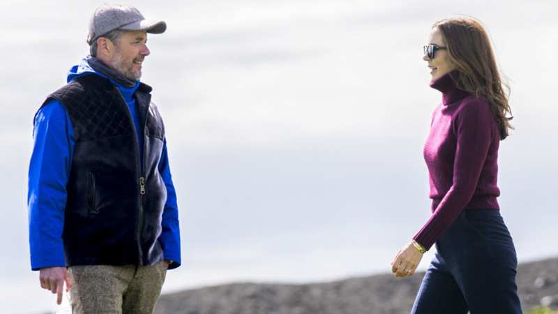 Gestos de cariño entre Federico y Mary de Dinamarca