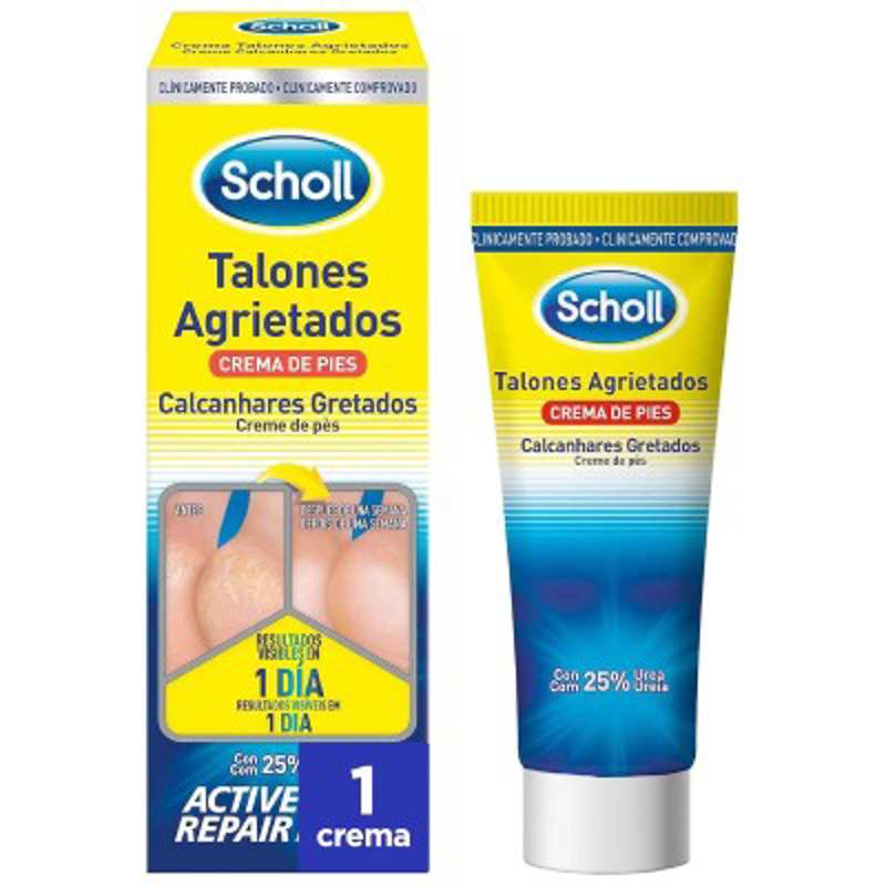 Crema de pies Scholl Talones Agrietados (pequeña)