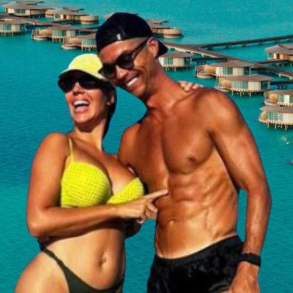 Georgina y Cristiano Ronaldo en el Mar Rojo