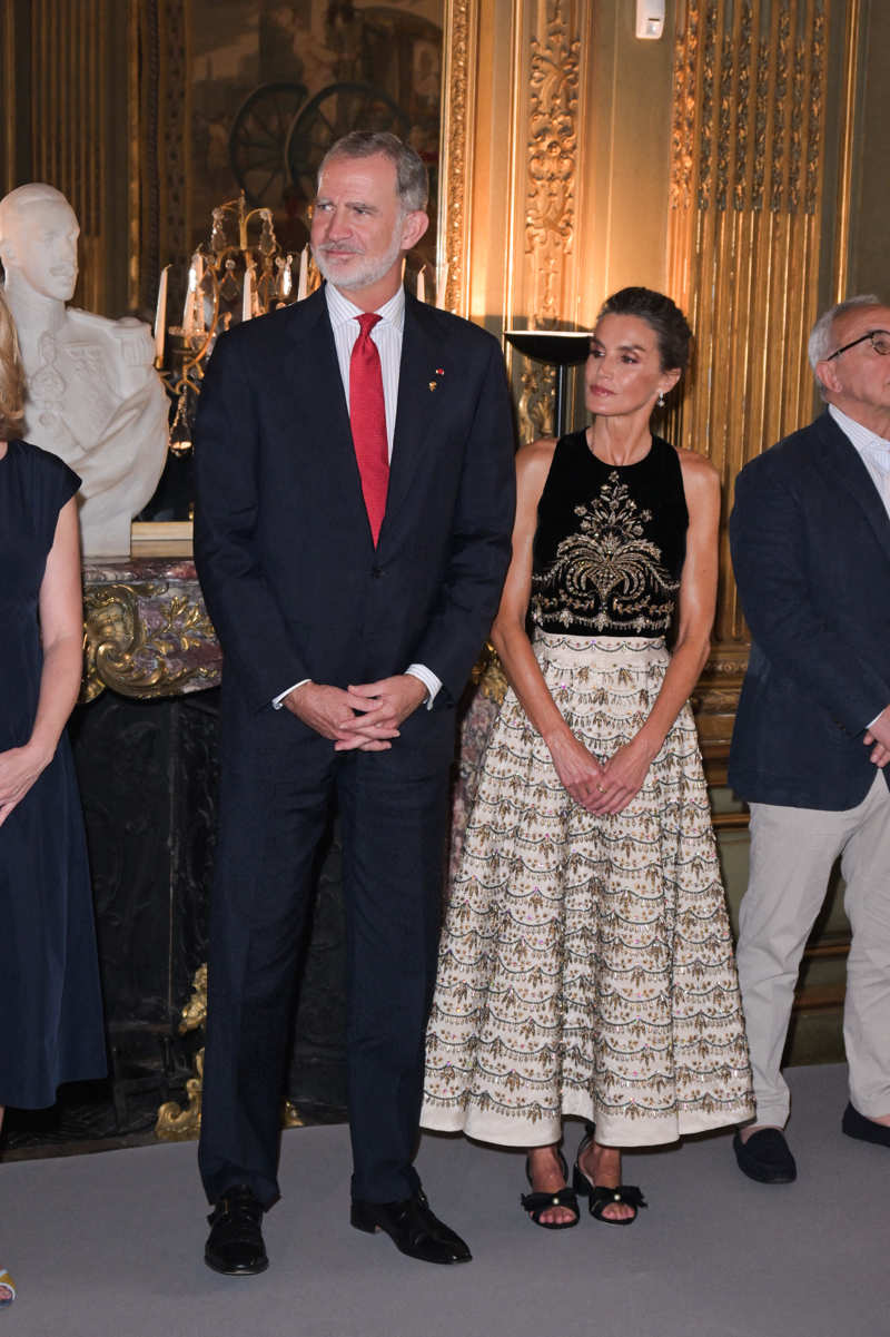 Los Reyes Felipe y Letizia, tan impecables como siempre en los JJOO