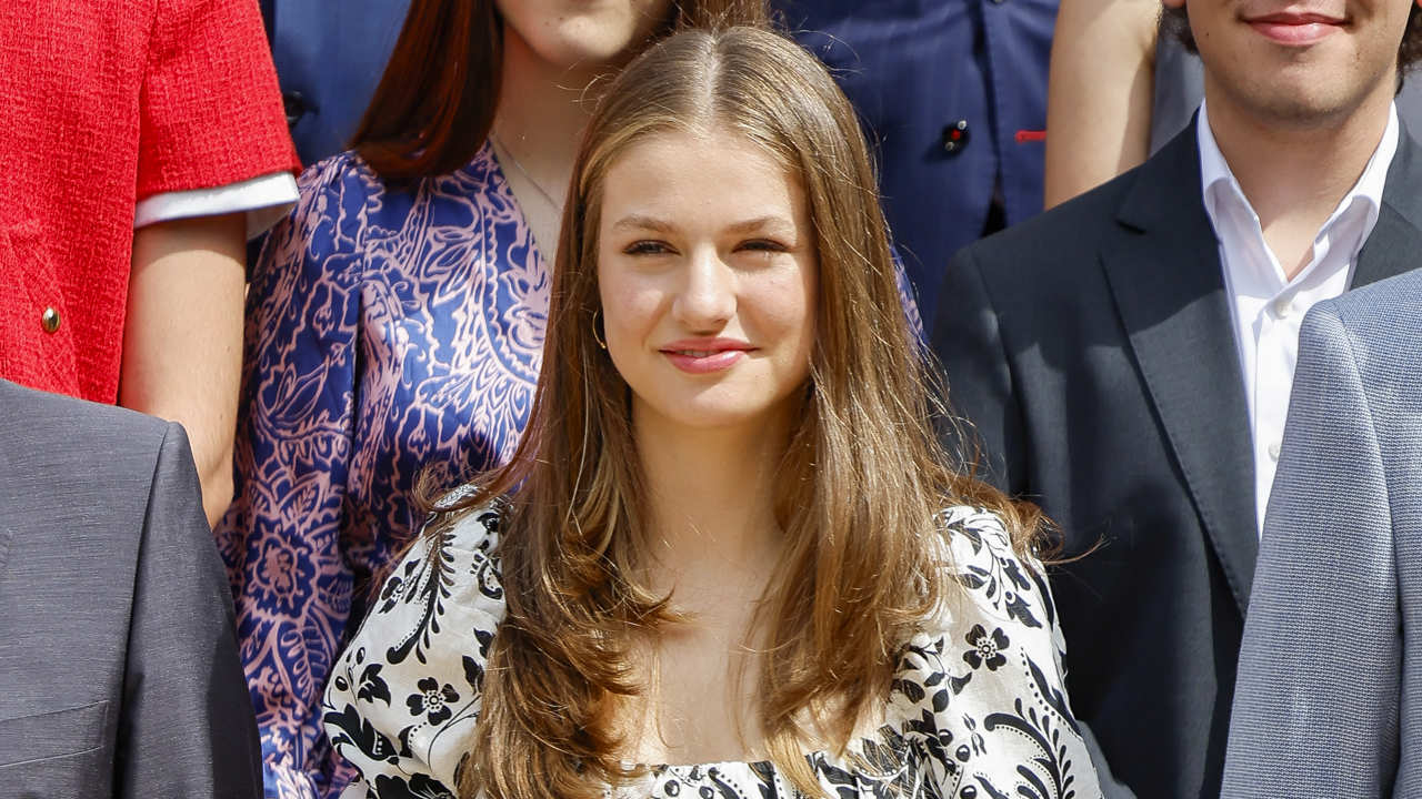 La princesa Leonor en un encuentro con el Patronato de la Fundación Comité Español de los Colegios del Mundo Unido