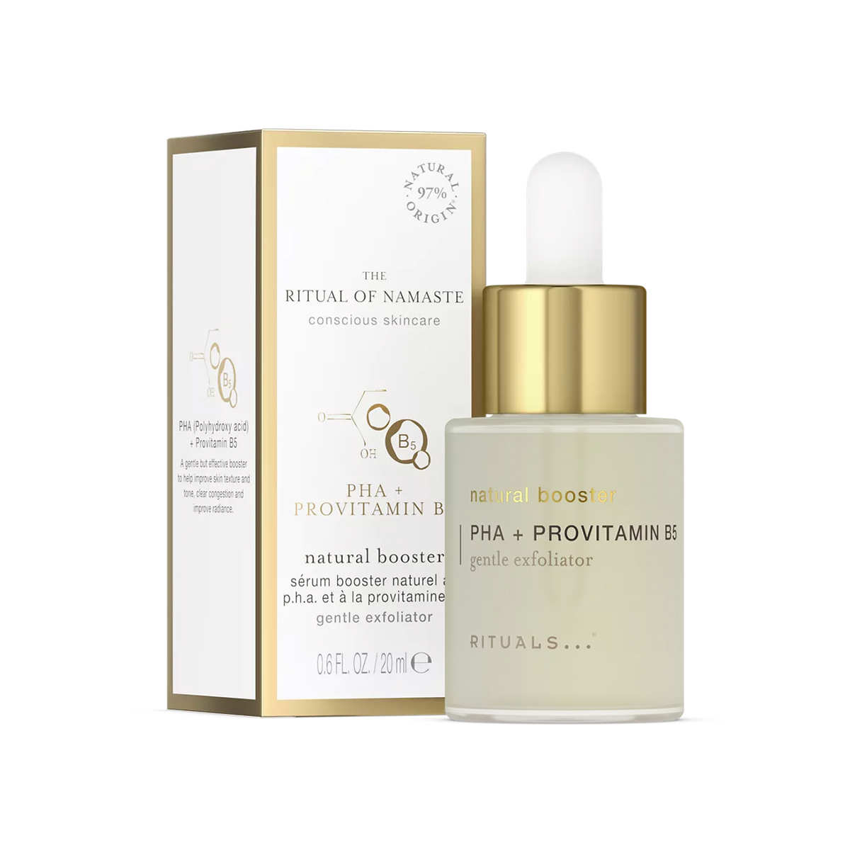 PHA & Provitamin B5 Natural Booster de Rituals 19,90 euros 