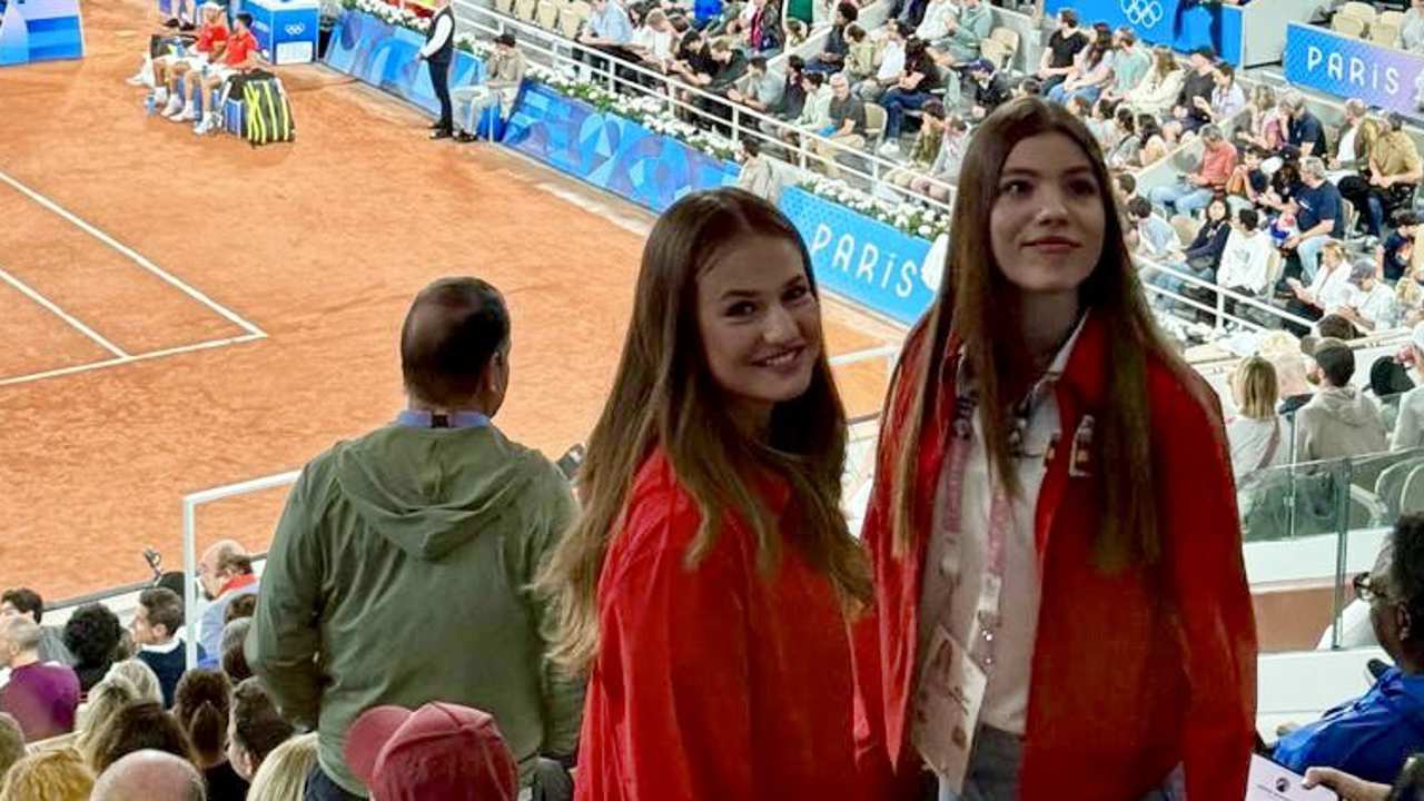 Leonor y Sofía en los Juegos Olímpicos de París