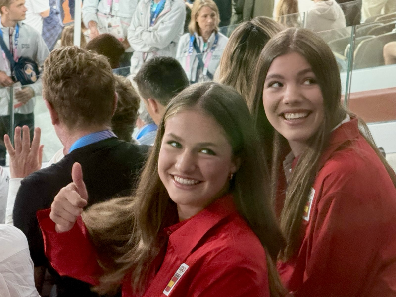 Leonor y Sofía en París para los Juegos Olímpicos