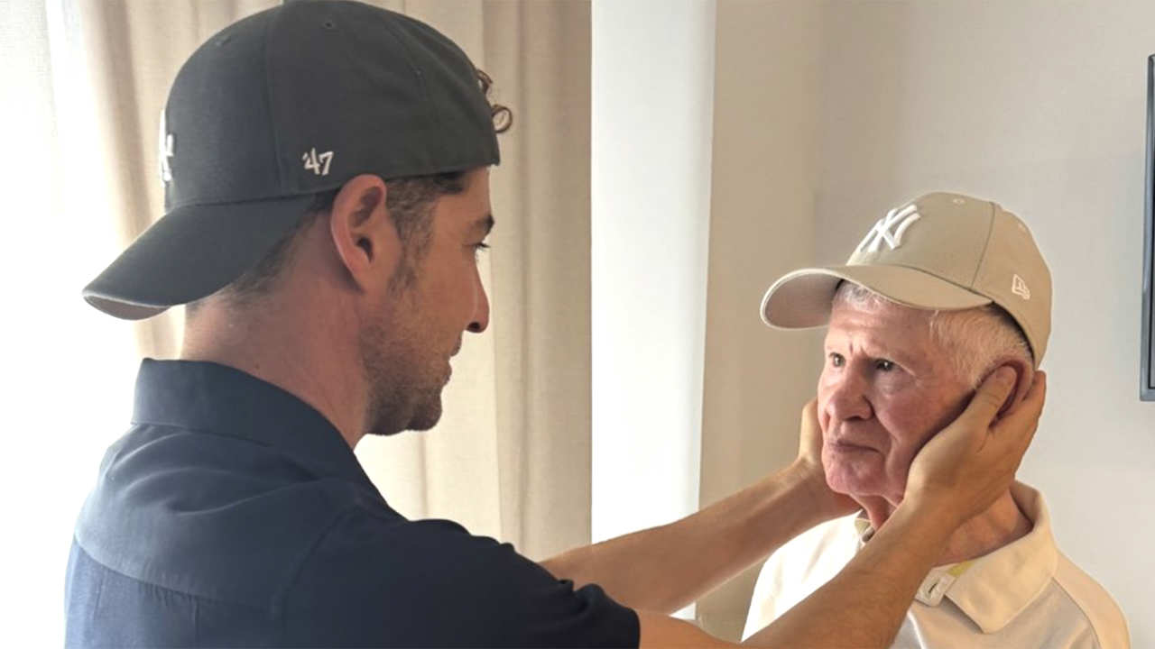 David Bisbal junto a su padre, Pepe