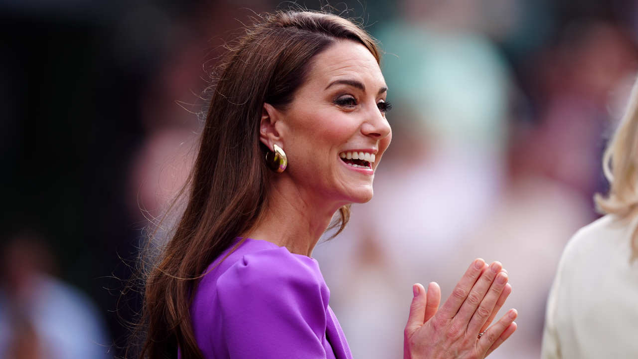 La princesa de Gales en su última aparición pública en Wimbledon