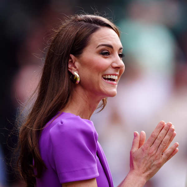 La princesa de Gales en su última aparición pública en Wimbledon