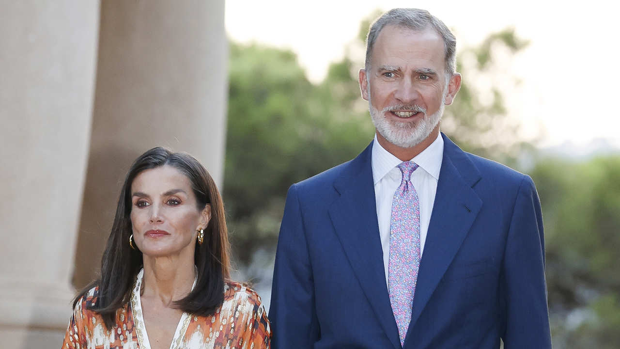 La Reina Letizia y el Rey Felipe en Marivent