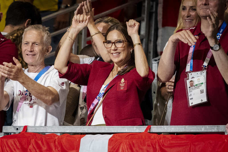 Mary de Dinamarca, en los Juegos Olímpicos de París.