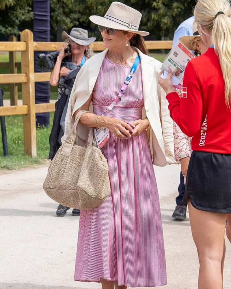 Mary de Dinamarca, en los Juegos Olímpicos de París. 