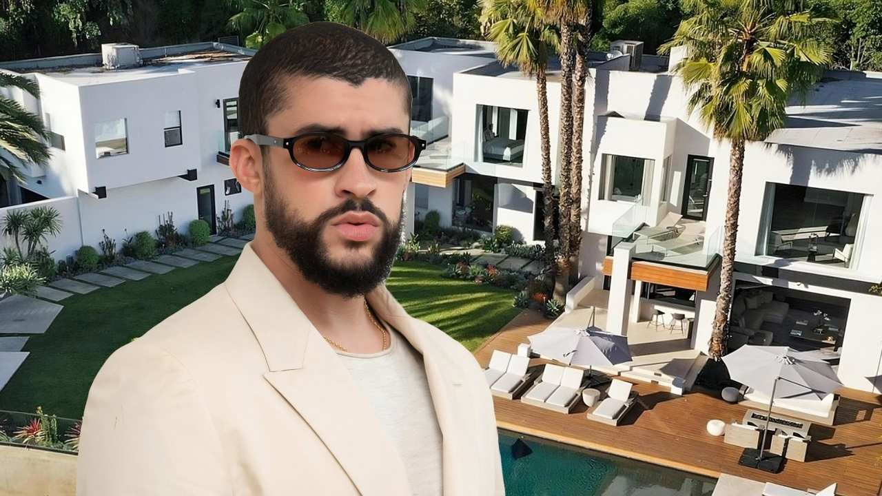 Las casas de lujo de Bad Bunny: del ático más caro de Manhattan a su millonaria mansión de Hollywood Hills