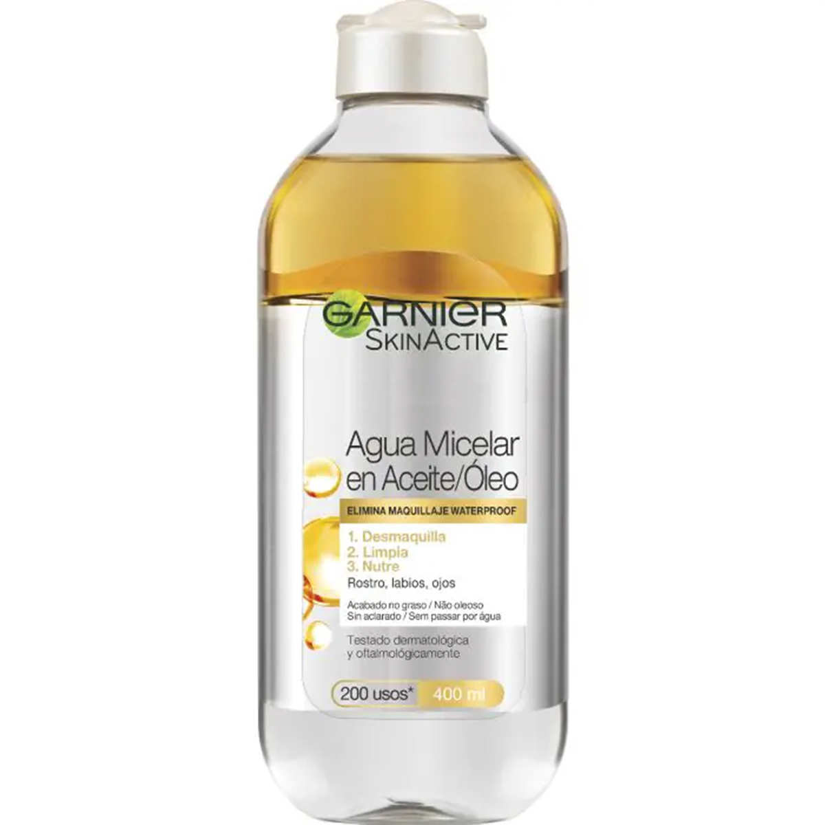 Skin Active Agua Micelar en Aceite de Garnier 4,95 euros