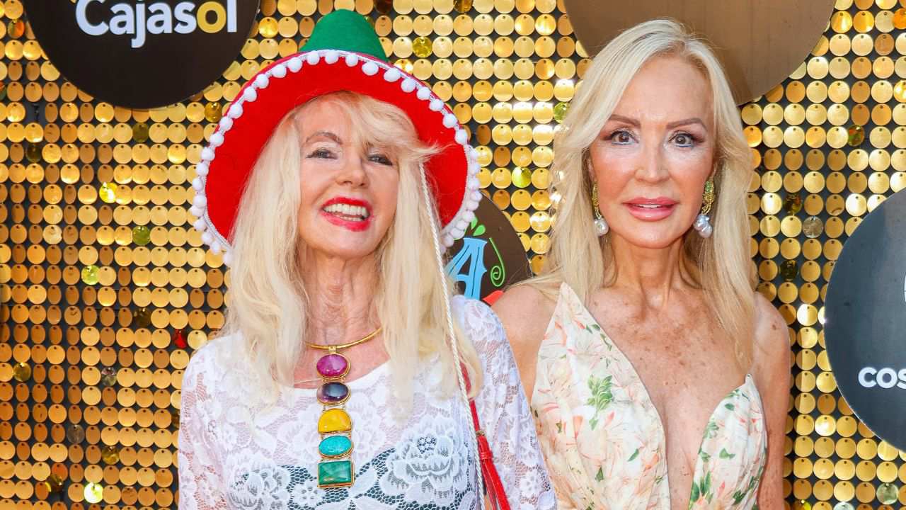 Carmen Lomana y Gunilla Von Bismarck en la gala Starlite