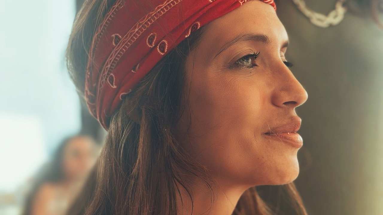 Sara Carbonero, durante sus vacaciones en Cabo de Gata.