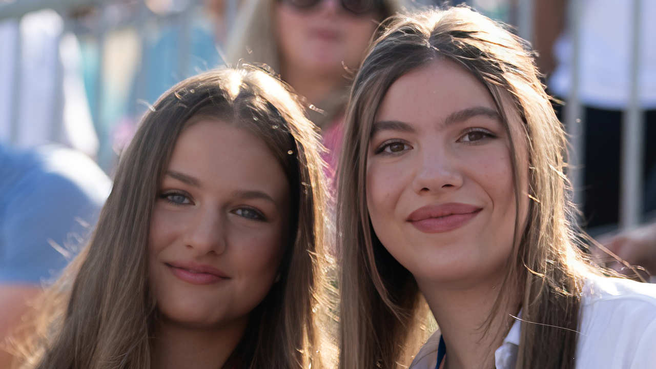 La Princesa Leonor y la Infanta Sofía en los Juegos Olímpicos de París